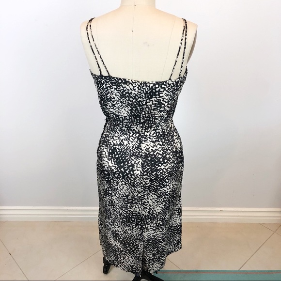 Vintage LESLIE FAY ORIGINAL Silk Wiggle Dress 50s - Picture 4 of 7